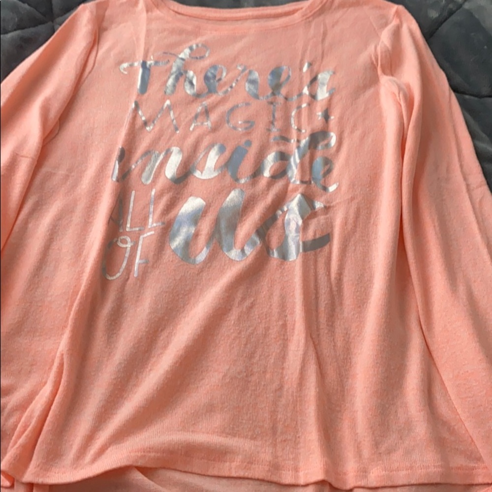 Orange longsleeve shirts